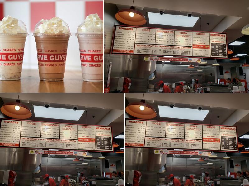 Five Guys Menu