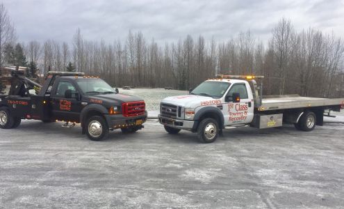 1st Class Towing & Recovery - Anchorage, JBER, Wasilla, Eagle River, Girdwood, Seward, Homer.