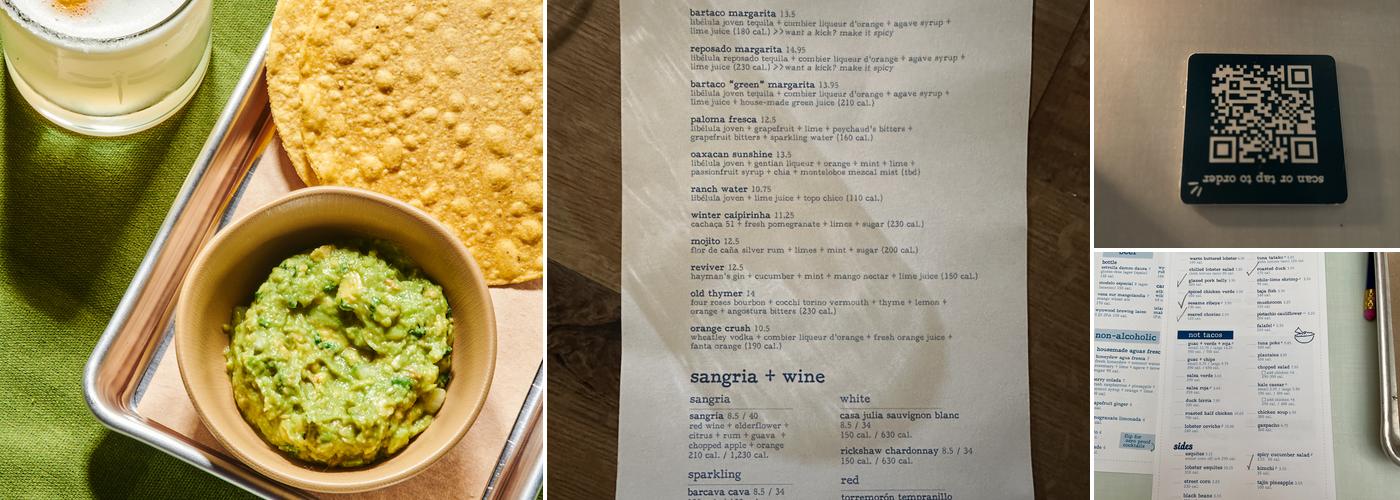 bartaco Menu