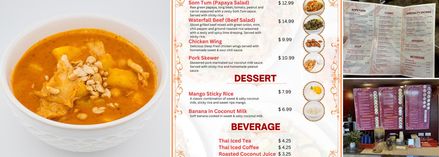 Sila Thai Kitchen Menu