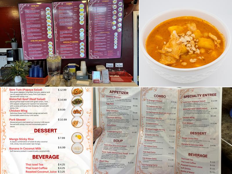Sila Thai Kitchen Menu
