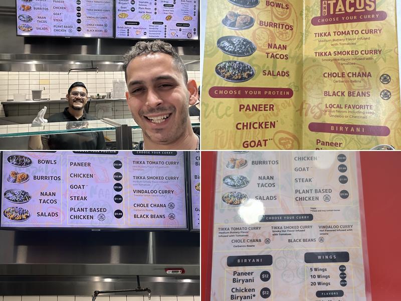 Tikka Bowls And Tacos Menu