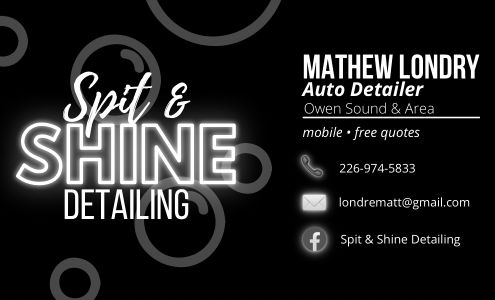 Spit & Shine Detailing