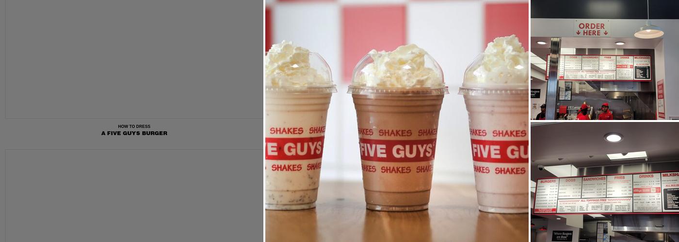Five Guys Menu