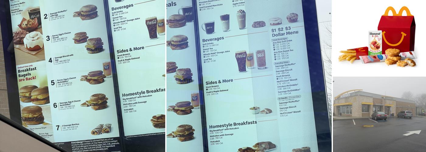McDonald's Menu