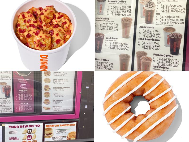Dunkin' Menu