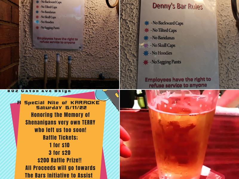 Denny's (Bar) Menu