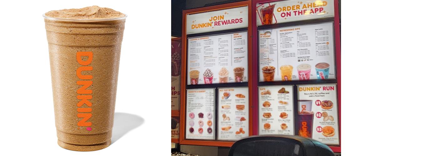 Dunkin' Menu