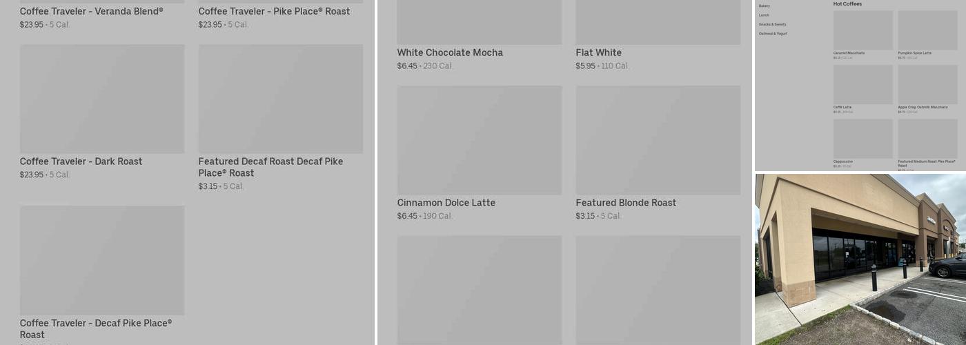 Starbucks Menu