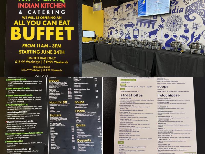 Nirvanis Indian Kitchen Menu