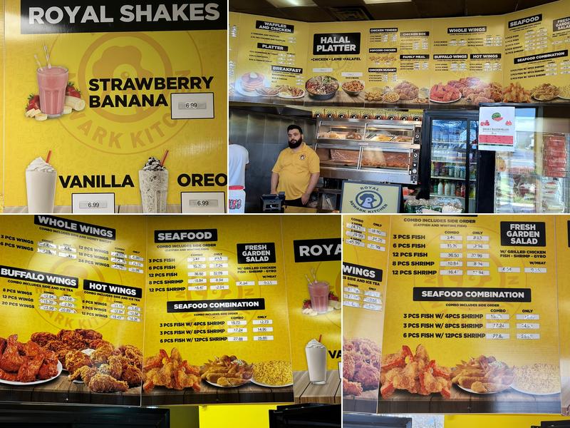 Royal chicken & biscuit Menu