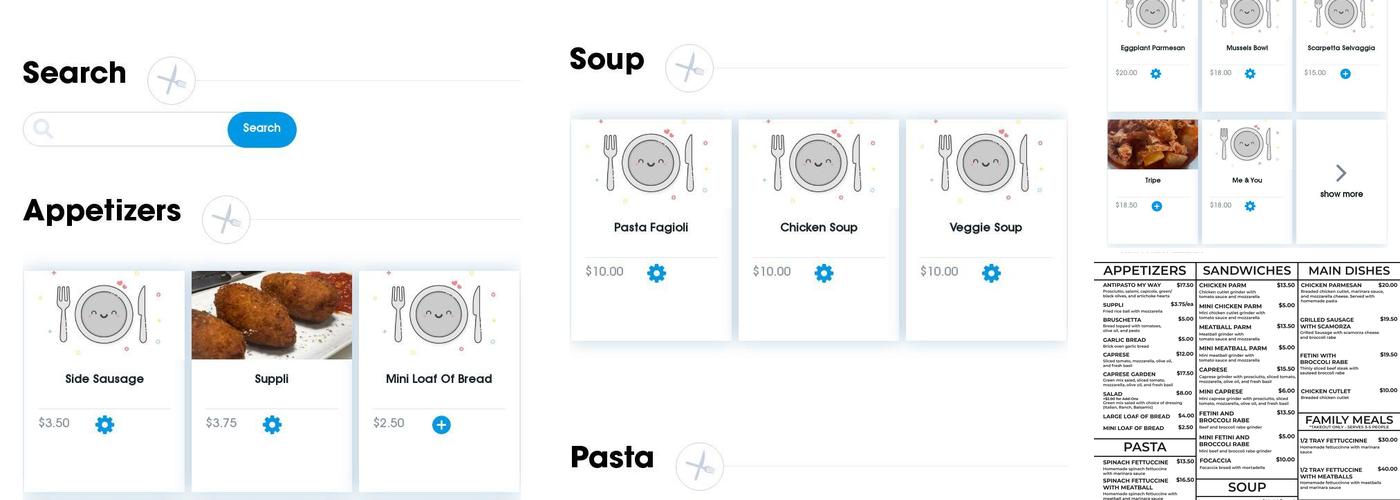 Sora My Way Menu