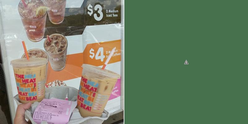 Dunkin' Menu