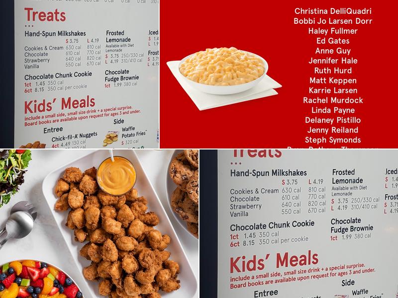 Chick-fil-A Menu