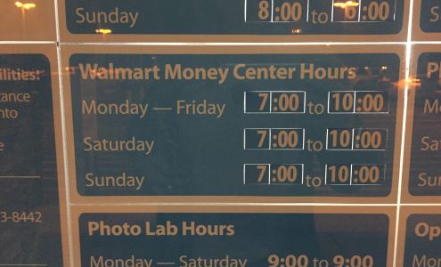 Walmart Money Center