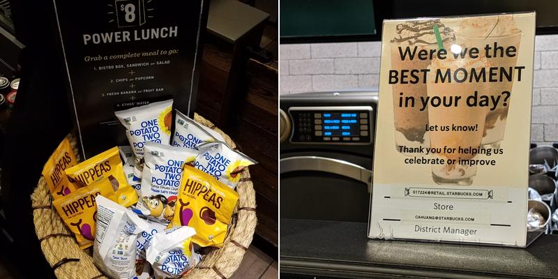 Starbucks Menu
