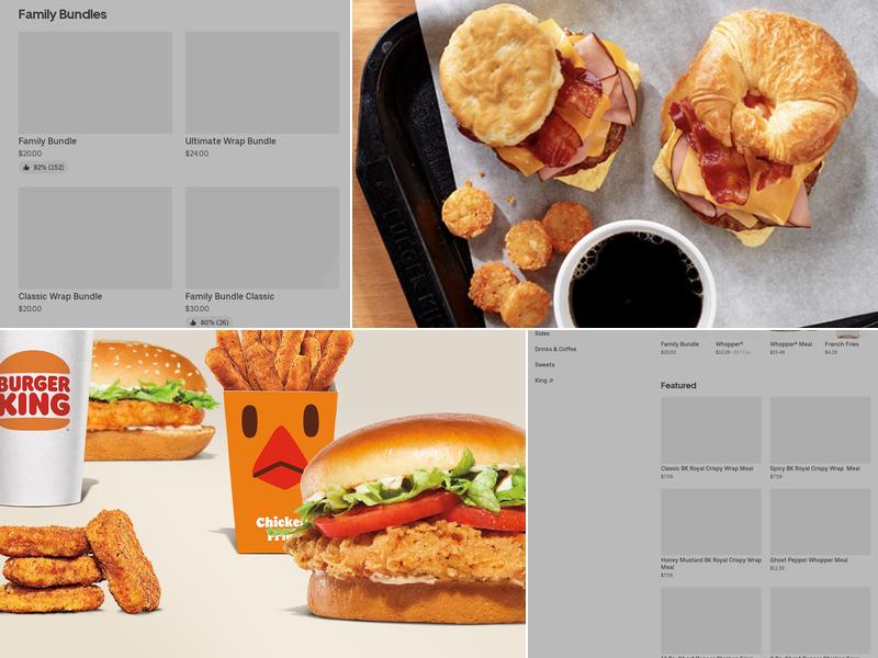 Burger King Menu
