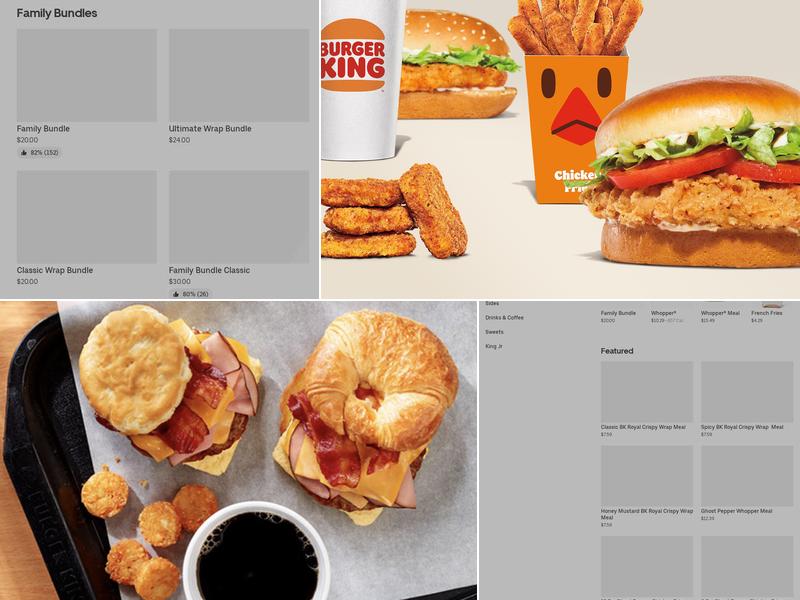 Burger King Menu