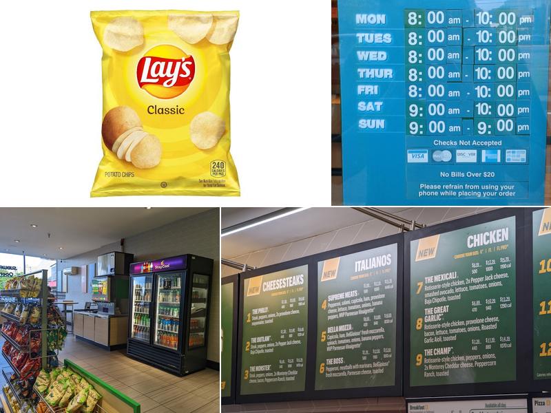 Subway Menu