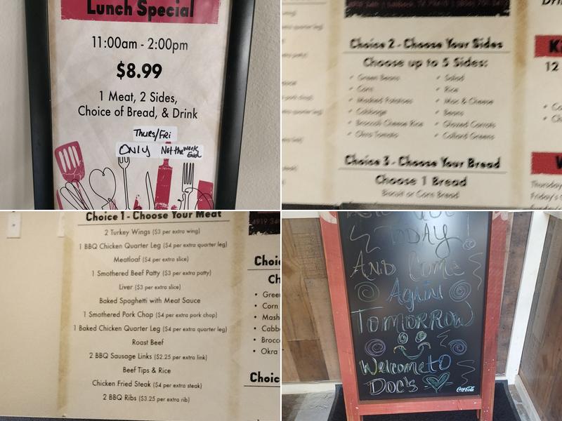 Doc's Cafeteria, Lubbock - Menu, Reviews (117), Photos (22) - Restaurantji