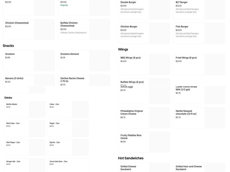 New york halal food gyro Menu