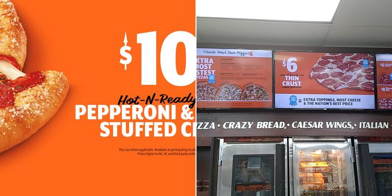 Little Caesars Pizza Menu