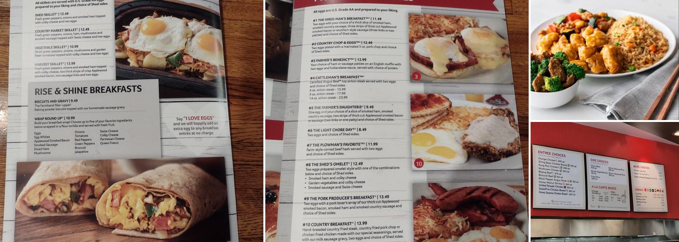 Panda Express Menu