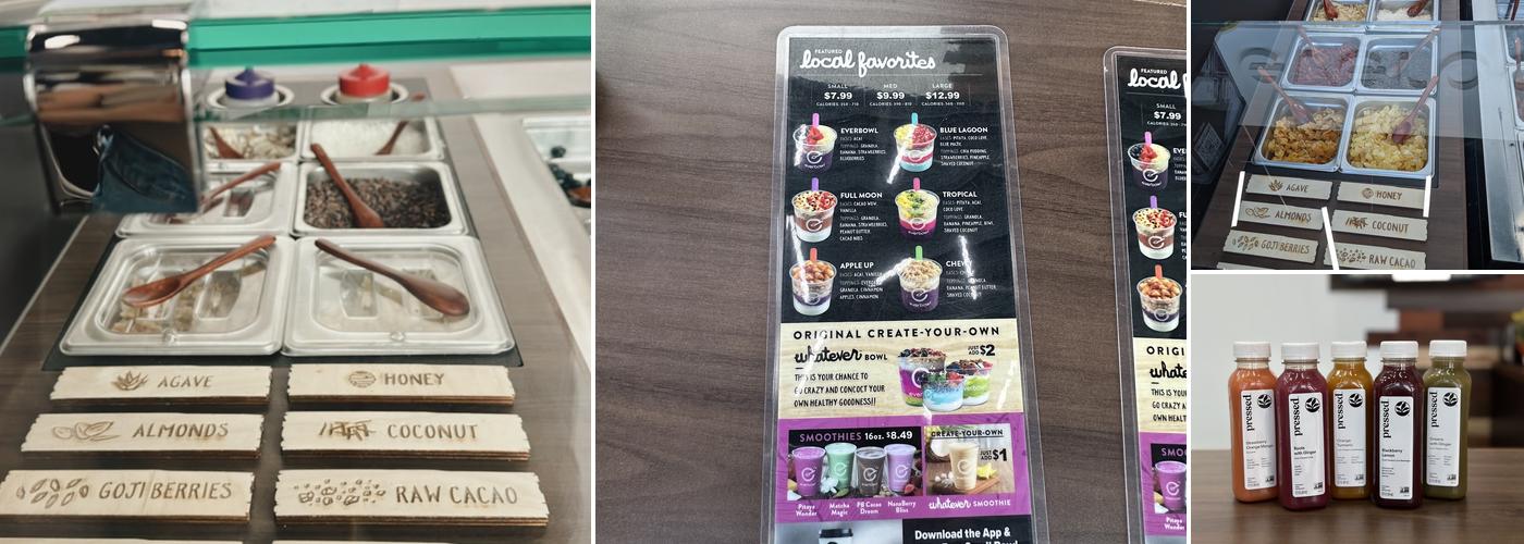 Everbowl - Tigard Menu