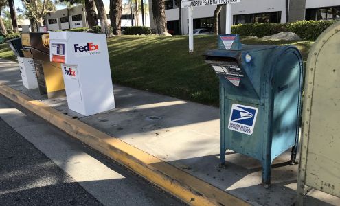 USPS MAIL COLLECTION BOX (BLUE BOX)