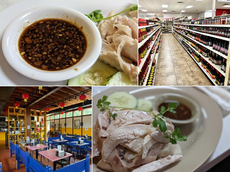 P Thai's Khao Man Gai and Noodles