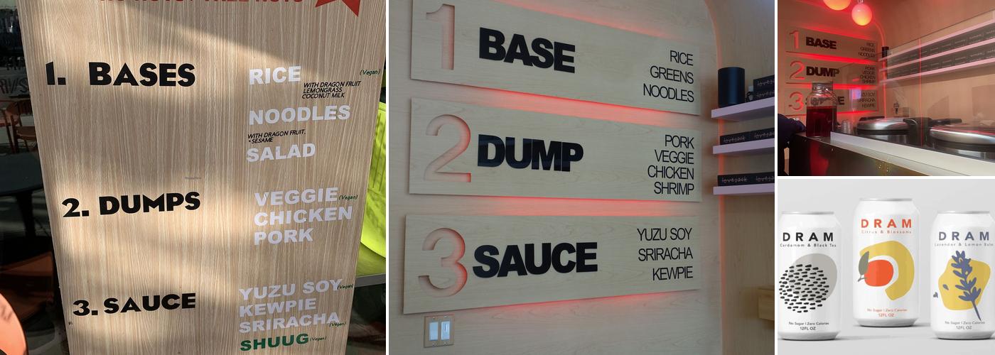Lovesack dumpling Menu