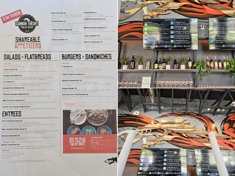 Common Theory Chula Vista Menu