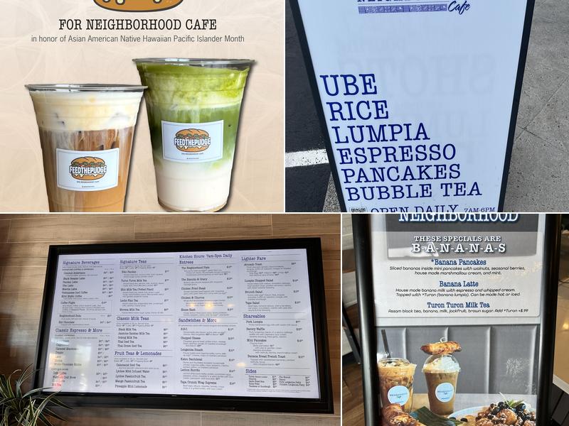 Neighborhood Cafe Menu