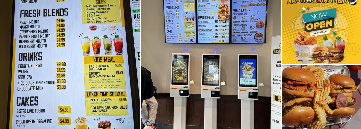 Nash & Smash Menu