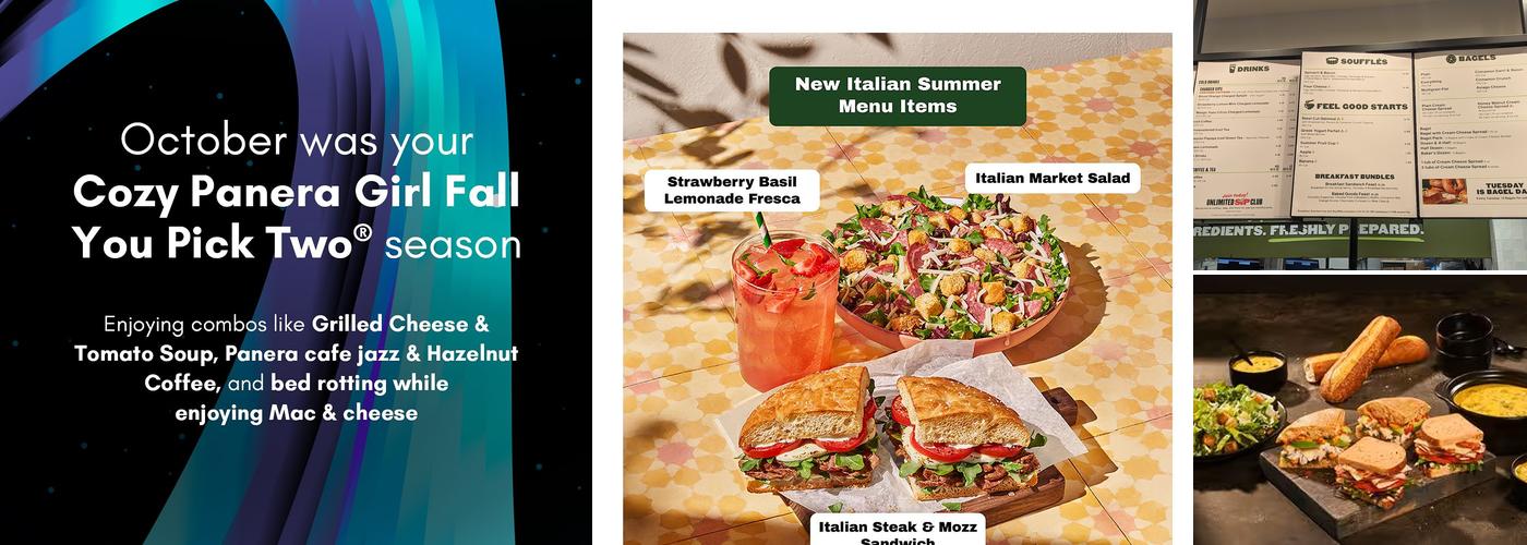 Panera Bread Menu