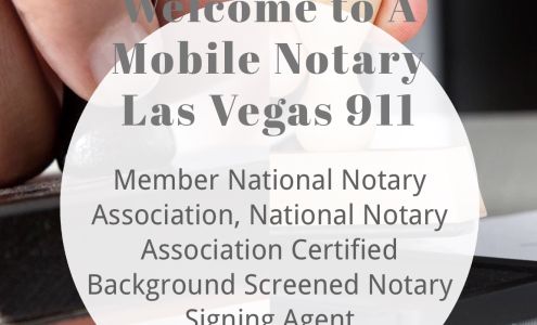 A Mobile Notary Las Vegas 911