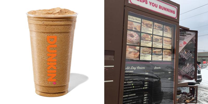 Dunkin' Menu