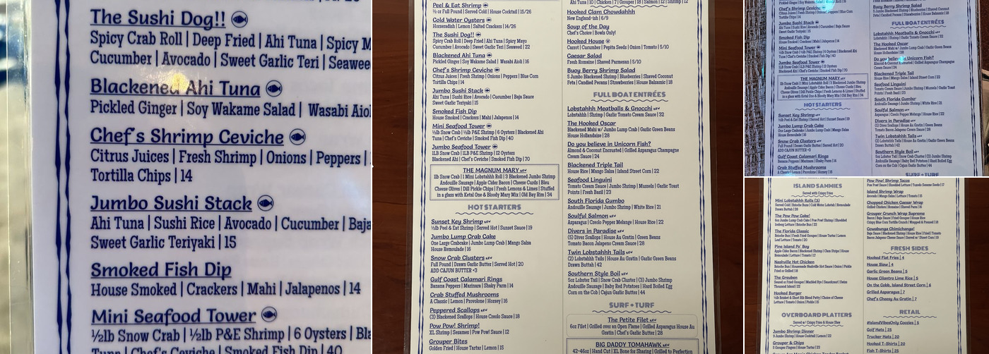 Hooked Island Grill, Cape Coral - Menu, Reviews (22), Photos (14 ...