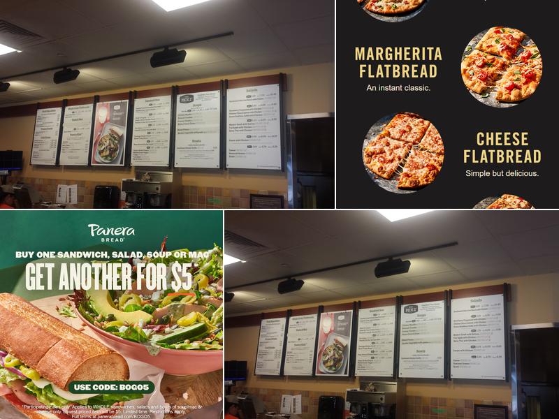 Panera Bread Menu