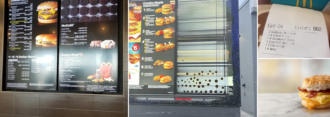 McDonald's Menu