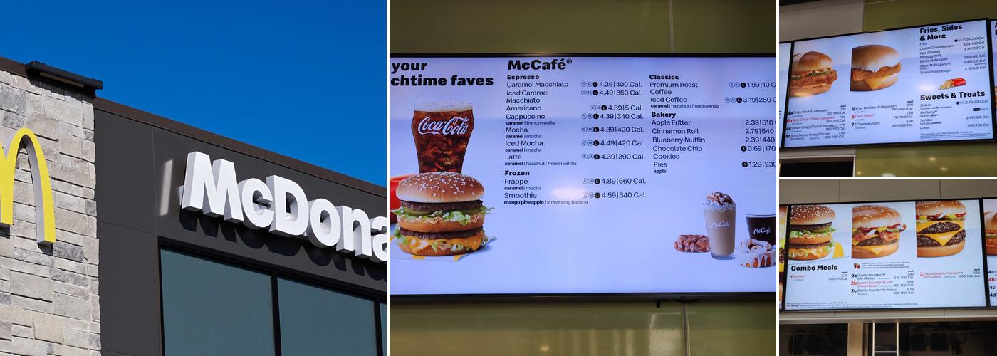 McDonald's Menu