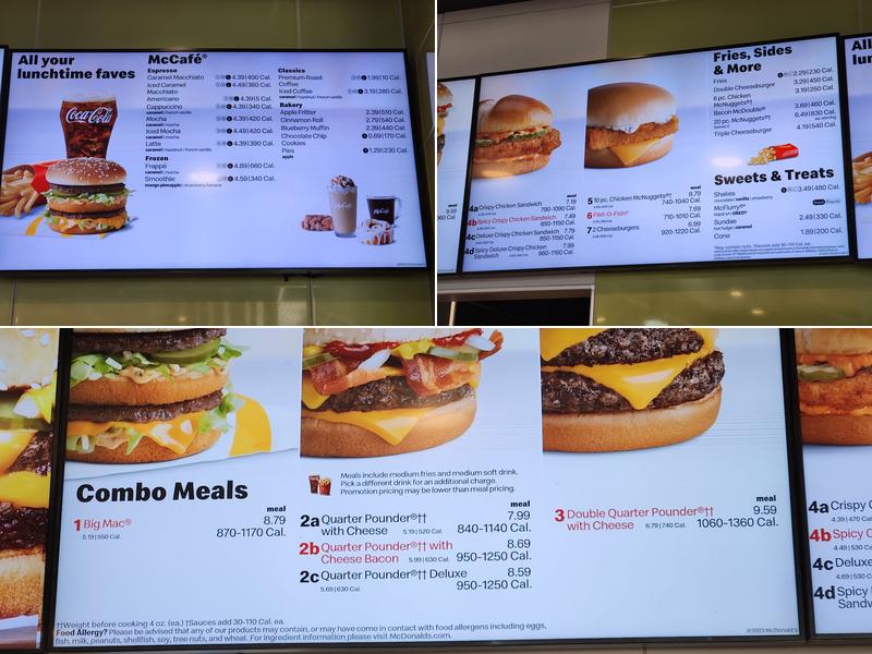 McDonald's Menu