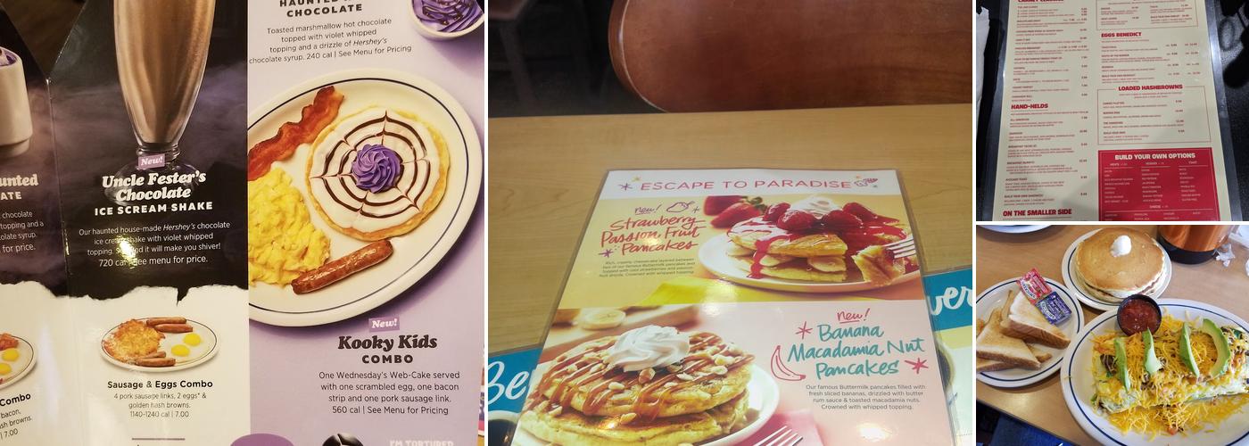 IHOP Menu