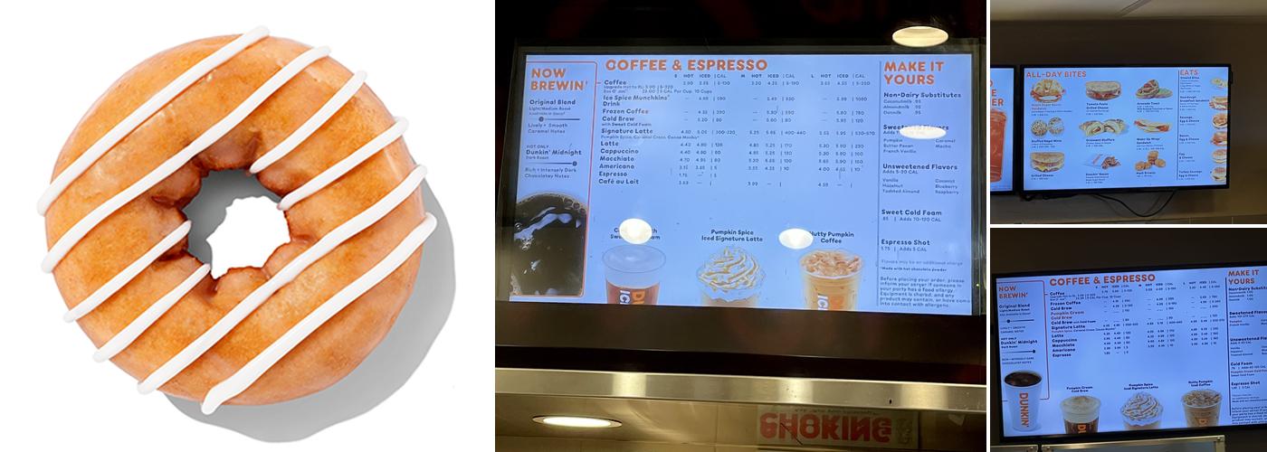 Dunkin' Menu