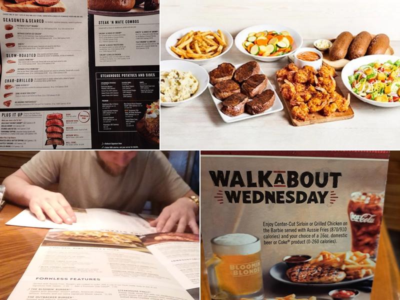 Outback Steakhouse Menu