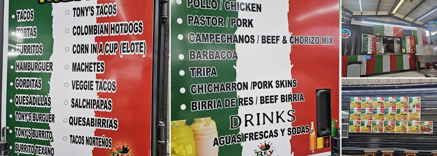 EL REY DE LAS TORTAS Menu