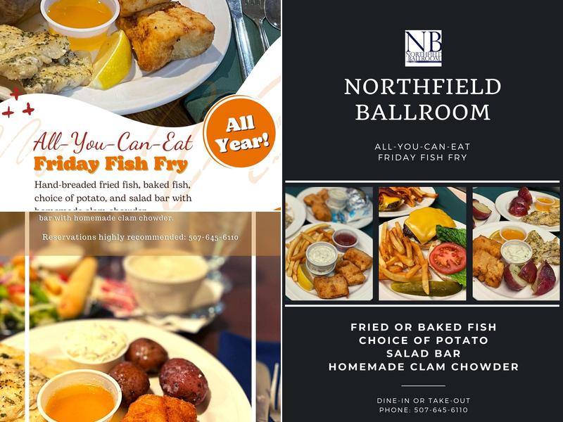 Ballroom Fish Fry Menu