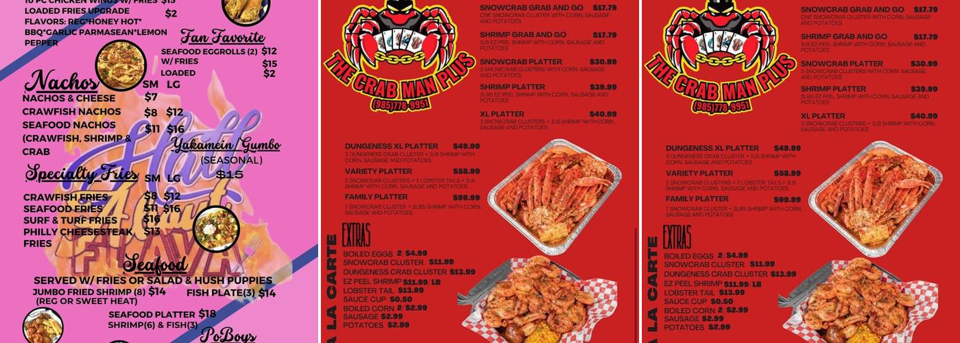 Taqueria Falcon Menu