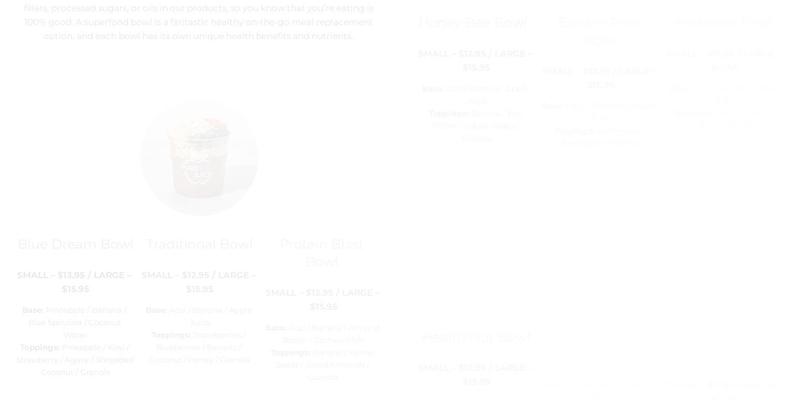 Pure Raw Juice - Brick Bodies Padonia Menu