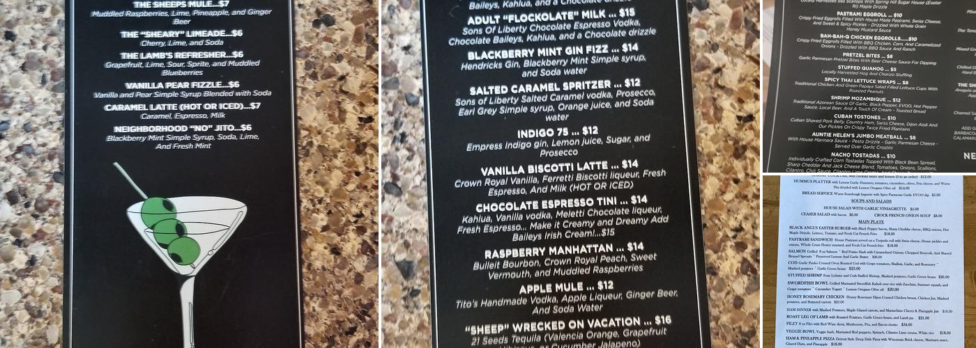 The Neighborhood Table and The BAH Menu